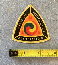 Vintage AMA American Motorcycle Association Decal Sticker used till 1982 NOS picture