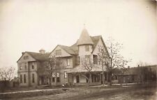 RPPC Stratford Inn, Amoret Missouri Destroyed by Fired 10/10/1913.  Old PC picture
