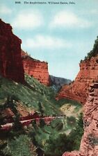 Vintage Postcard The Amphitheatre Red Rock Formation Williams Canon Colorado CO picture