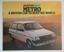 1977 Austin Metro British Car brochure picture