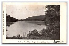 Great Blue Hill Houghton's Pond Milbury Massachusetts MA 1905 UDB Postcard U1 picture