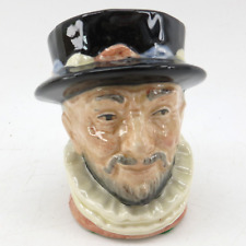 Vintage Royal Doulton Beefeater D6233 Character Toby Jug  England 1946 3.25