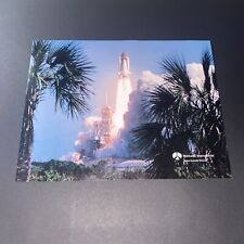 Rockwell Industries Space Systems NASA Photo Shuttle Launch Technical Data Sheet picture