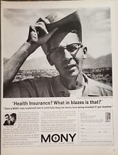 1963 Mony Mutual Health Insurance Of New York Irrigation Engineer Print Ad picture