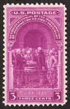 1939 George Washington inauguration sesquicentennial US Postage Stamp MINT picture