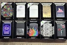 Zippo Lighters  Lot Of 10  All New In Box  picture
