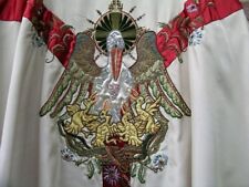 antique liturgical Chasuble Vestment Stadelmaier Holland with Pelican picture
