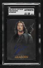 2004 Topps Chrome The Lord of Rings Trilogy Viggo Mortensen Aragorn as Auto 10a3 picture