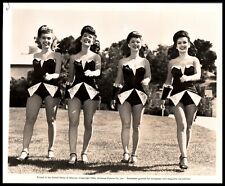 Hollywood Beauty CHEESECAKE CHORUS ZIEGFELD GIRLS UNIVERSAL 1944 ORIG Photo 528 picture