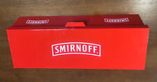 Red Smirnoff Vodka advertising bar caddy  , garnish container tray picture