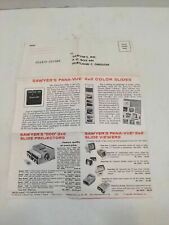 Sawyer View Master Complete Picture Library Order Form Reference Guild C5D picture