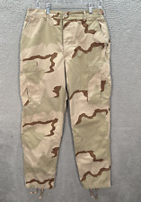 Vintage US Military Pants Adult Medium Long Desert Camo Ripstop Combat Trouser picture