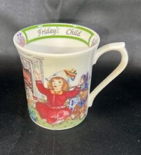 Queen’s by Churchill China Birthday Week Friday’s Child Mug picture