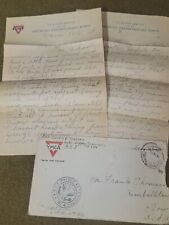 WWI Personal Letter on YMCA Stationary Dated 1918 picture