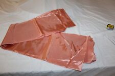 Attic Find Vintage Fabric Satin Pink / Peach 44