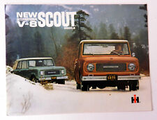 1968 International Harvester Scout Car Auto Brochure picture