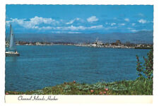 Oxnard California CA Postcard Channel Islands Harbor picture