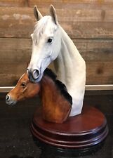Fred Stone Arabian Mare With Foal Horse Figurine  654/2500  Scotland 1984 picture