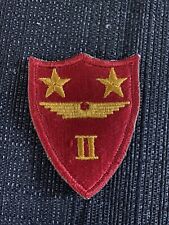USMC 2nd Marine Air Wing Patch 1st Style US Marine Corps-Super Condition-WW2- picture