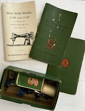 Vintage 1941 Singer Sewing Machine 15-88 and 15-89 Instructions and Box picture
