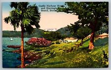 Castle Harbour Hotel. Bermuda Vintage Postcard picture