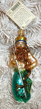2011 NEPTUNE SEA KING - OLD WORLD CHRISTMAS BLOWN GLASS ORNAMENT - NEW W/TAG picture