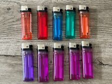 Lot of 10 Brand NEW Disposable Lighters Spark Wheel Full size ACE Liberty picture