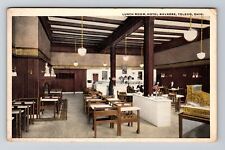 Toledo OH-Ohio, Interior, Lunch Room, Hotel Navarre, Vintage Postcard picture