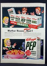 1948 Kellogg's Mother Knows Best Variety Vintage Magazine Print Ad picture