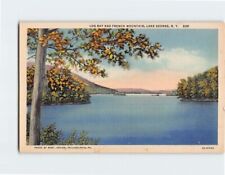 Postcard Log Bay and French Mountains Lake George New York USA picture