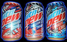 New Mountain Dew Liberty C. & Star Spangled S. & Freedom Fusion  12/24 picture