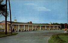 Grand Motel ~ Pembine Wisconsin WI ~ vintage unused postcard picture