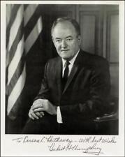 HUBERT H. HUMPHREY - AUTOGRAPHED INSCRIBED PHOTOGRAPH picture