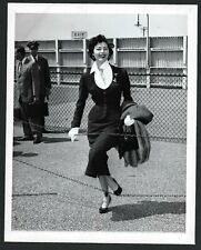 HOLLYWOOD AVA GARDNER ACTRESS SMILING ELEGANT VINTAGE 1954 ORIGINAL PHOTO picture