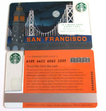 Starbucks SAN FRANCISCO BAY BRIDGE Card 2014 NEW picture
