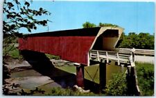 Postcard - Holliwell Covered Bridge, Iowa, USA picture