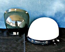 Vintage Buco Defender Half Helmet Motorcycle/Vespa/Scooter Size S/M Dated 1-67 picture