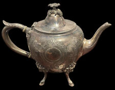 Vintage 1866-2 Silverplate, Hollowware Teapot by MERIDEN BRITANNIA 8.5
