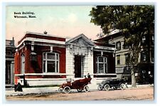 Bank Building Whitman MA Massachusetts Postcard (EB5) picture