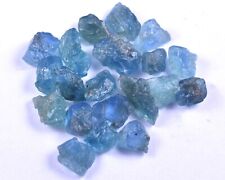 20 Pcs Rare Sky Blue Apatite Roughs - Wholesale Gemstone Collection 186.00 Ct picture
