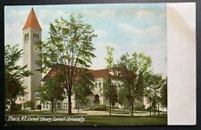 Postcard Ithaca NY - c1900s Cornell University Library picture