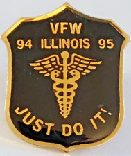 VFW Illinois 1994-1995 Just Do It Lapel Pin (092223) picture