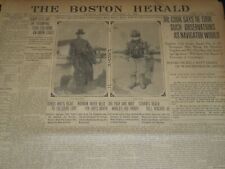 1909 SEPTEMBER 23 THE BOSTON HERALD - PEARY & COMPANION WHO WENT TO POLE- BH 176 picture