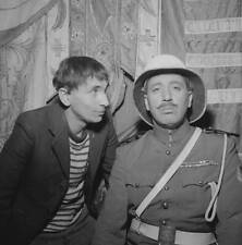 Jeanmarie Serreau And Gregoire Aslan In Man For Man Of Bertolt Brecht 1955 PHOTO picture