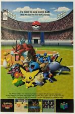 Pokemon Stadium 2 Print Ad Game Poster Art PROMO Original Nintendo 64 N64 Pichu picture