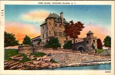 Thousand Islands NY-New York, Dark Island, Scenic View, Vintage Postcard picture