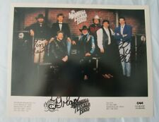 Early MARSHALL TUCKER BAND HAND SIGNED 8x10 COLOR PHOTO (Not A Copy) picture