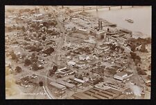 Scarce RPPC Aerial View of Vancouver, Washington. C 1950's Columbia River  picture