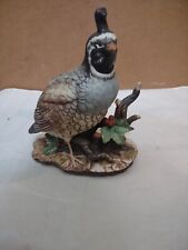Vintage Homco Masterpiece Porcelain Quail 1981 Homco Made In Mexico picture