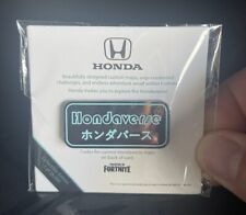 Honda Hondaverse Pin Collectible 1 of 25,000 includes map codes for  Fortnite  picture